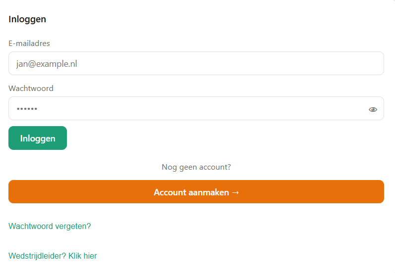 Reserveringsapp gebruiker